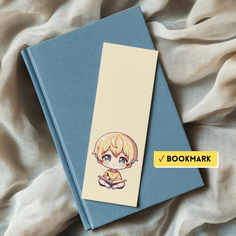 Cute Chibi Introvert Character PNG Stickers