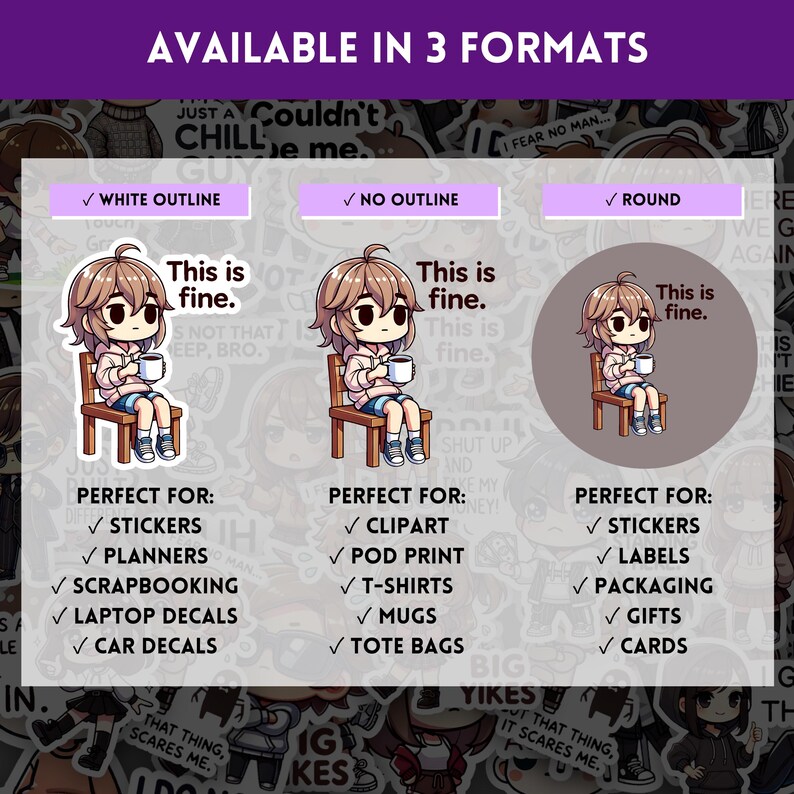 Relatable Expression And Reaction Stickers