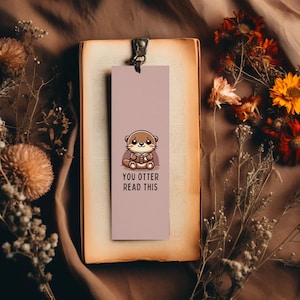 Animal Pun Quote Bookmark