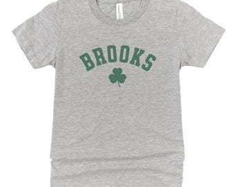 St. Patrick's Day Toddler Tee, Saint Patrick's Day Toddler Shirt, Boy and Girl Toddler Tee, Custom Name St. Patricks Day Shirt for Toddlers