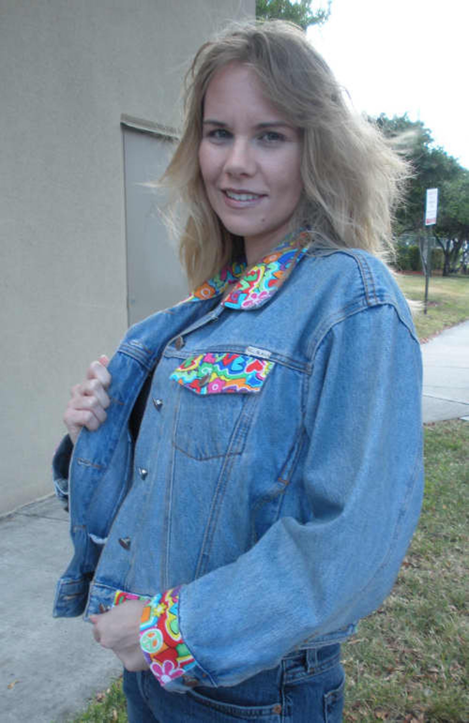 Women's Simple Hip Hop Denim Jacket