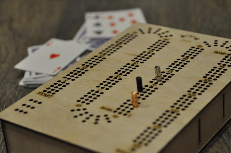 Customized Cribbage Board - Etsy