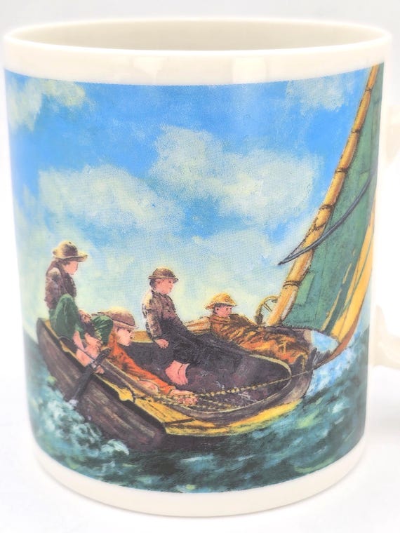 Winslow Homer Sailing Art Starbucks Mug | Chauler Masters