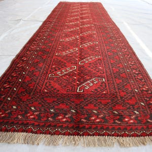 2&#39;7x9&#39;4 Ft Collector&#39;s Piece Rug, Afghan Baluchi Runner Rug, Vintage Turkmen Runner Rug, Handmade Wool Rug, Home Decorative Rug, Hallway rug