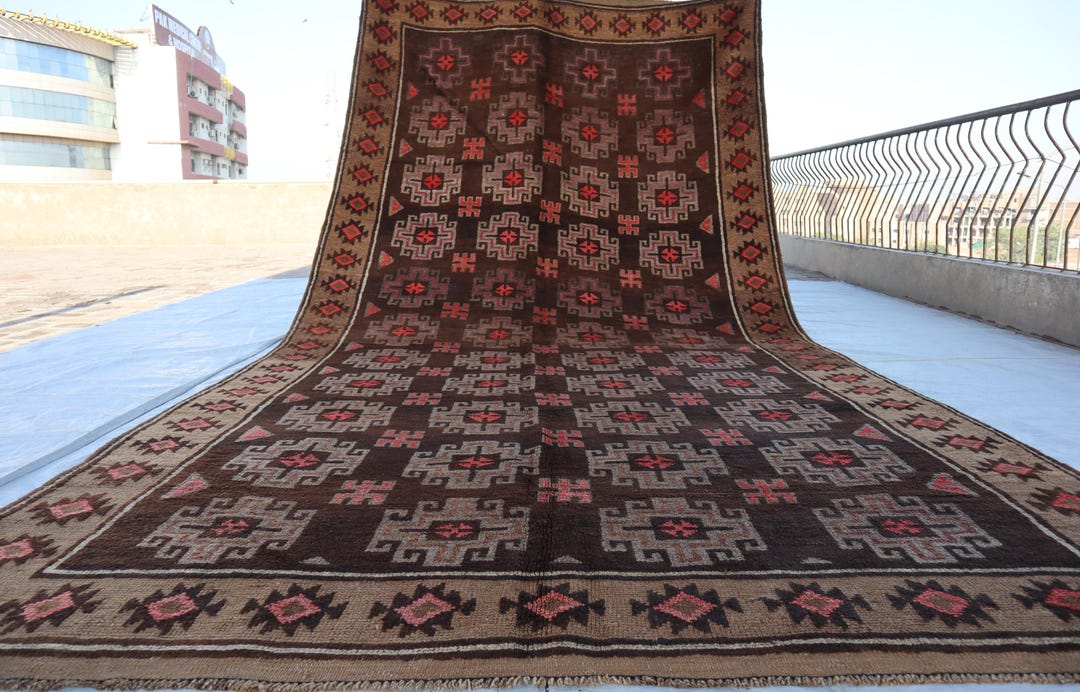 6x12 Rug 6x12 Ft Tribal Collectors Taimani Rug, Antique Baluchi Large Rug ...