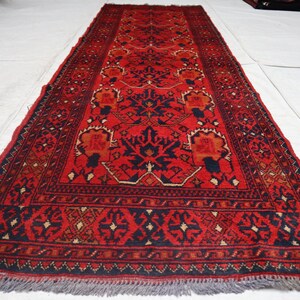 3x10 Collector&#39;s Piece Large Runner Rug, Afghan Khal Mohammedi Runner rug, Handmade Wool Runner rug, Decorative Livingroom, Stair Runner rug