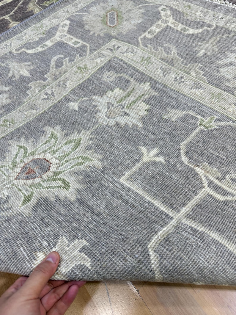7'11x10ft Large Afghan Bidjar Oushak Rug – Hand-knotted Wool With Dark ...