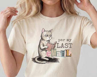 Sarcastic Coworker Cat Shirt Gift, Passive Aggressive Office Tee, Funny Corporate T-Shirt, Grumpy Cat Tote Bag