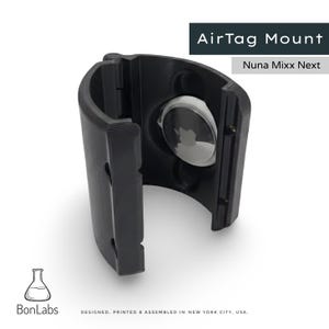 AirTag Halterung für Nuna MIXX Weiter Kinderwagen Halterung – Versteckte Halterung für Navis