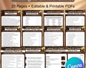 20 Waiting to Exhale Party Game Bundle, Girls Night Game, 90s Ladies Night Fun Printable, Waiting to Exhale Movie Night Party Game Trivia
