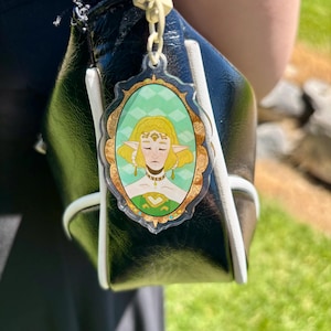 Zelda BOTW TOTK Hyrulian Dragon Princess Keychain