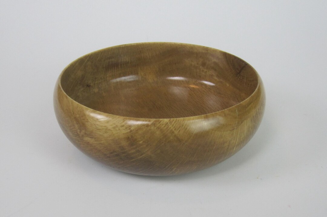 Calabash Style Oakwood Bowl - Etsy