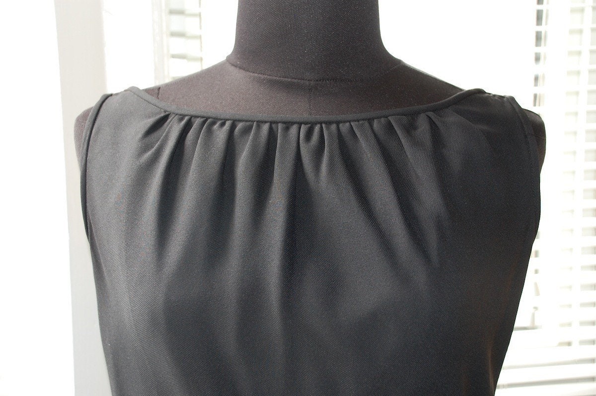 Vintage 60s Dress Hipsway Little Black Dress LBD Wiggle | Etsy