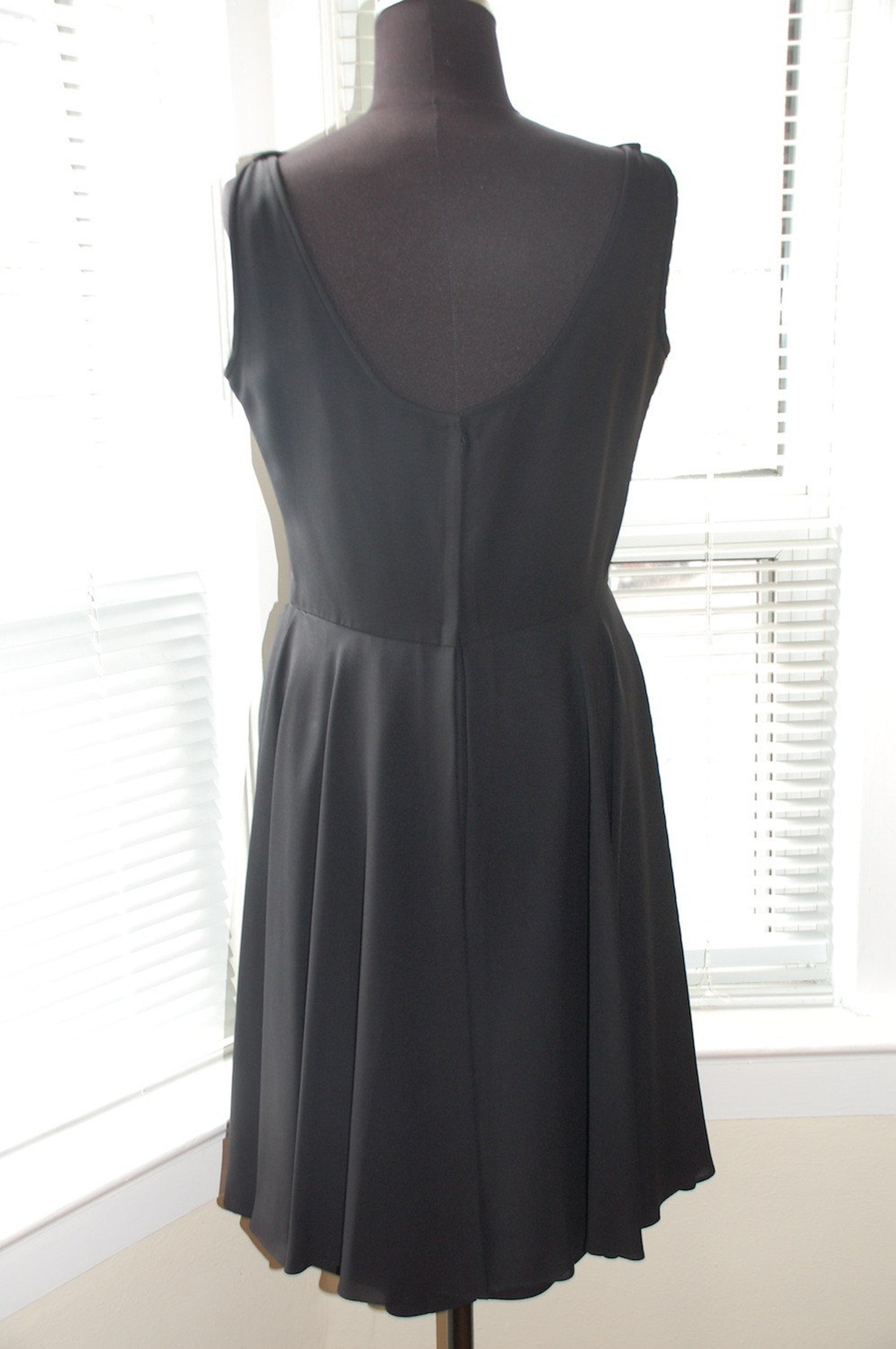 Vintage 60s Dress Hipsway Little Black Dress LBD Wiggle - Etsy