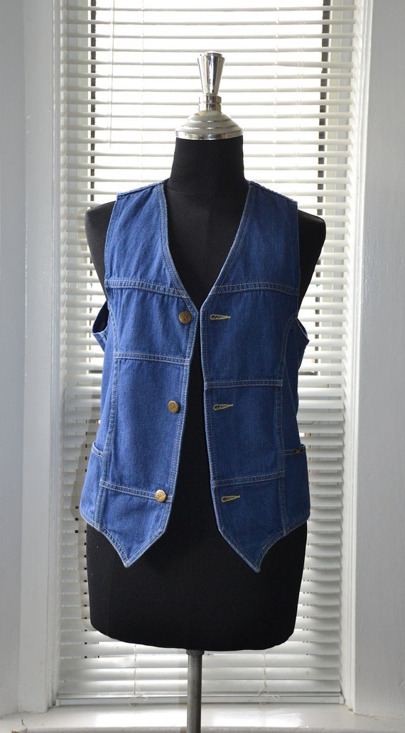 lee denim vest