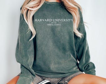 Custom College Comfort Colors® Sweatshirts, Custom University Sweatshirt, Custom Design University Sweater, Personalized College Program