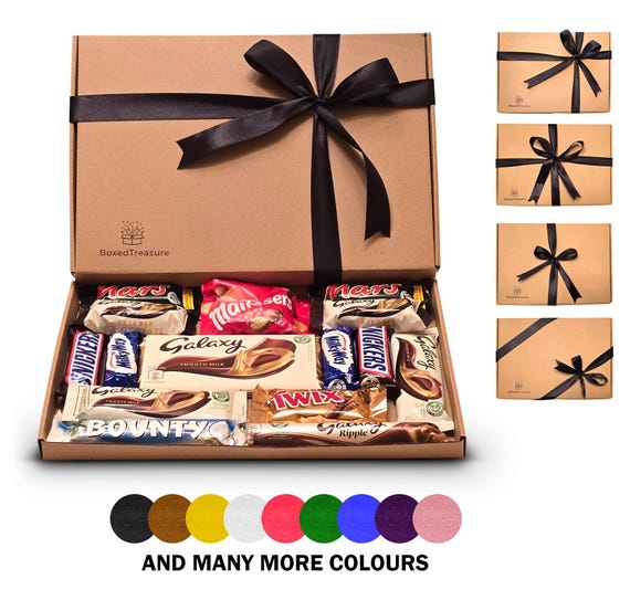Galaxy Chocolate Bar Gift Box, Custom Message, Letterbox Hamper