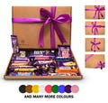 Cadbury Chocolate Gift Box, Custom Ribbon Message, Letterbox Hamper