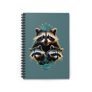 Raccoon Spiral Notebook - Fun & Functional Journal, Great for School or Home, Unique Gift for Animal Lovers, Perfect for [...]