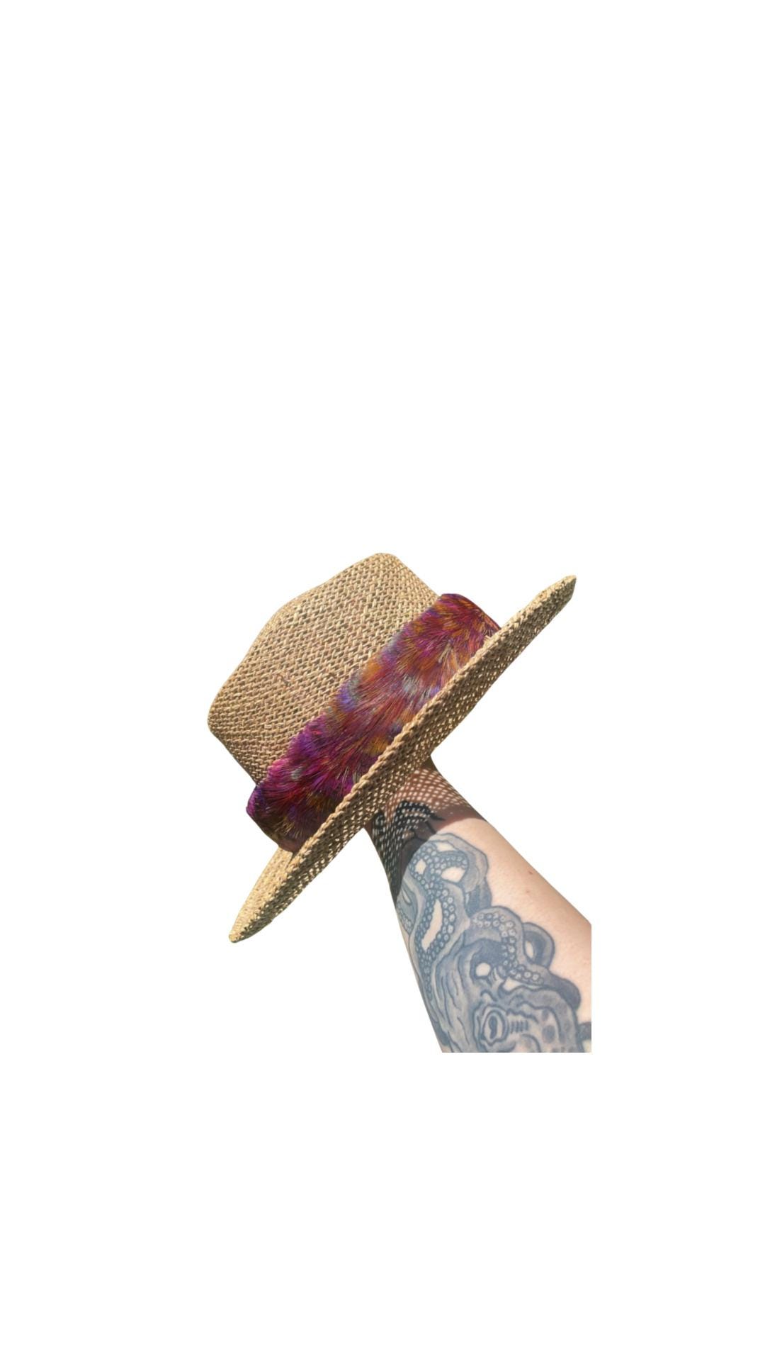 Purple Pheasant Feather- Lei Hulu 