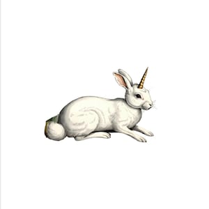 The White Rabbit- Sticker