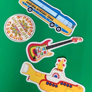 Beatles stickers (individual or set)