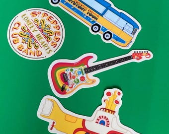 Beatles stickers (individual or set)