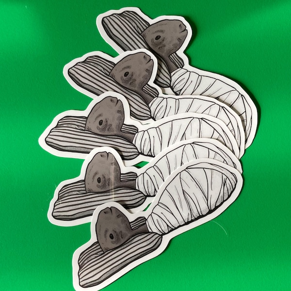 Eraserhead baby sticker