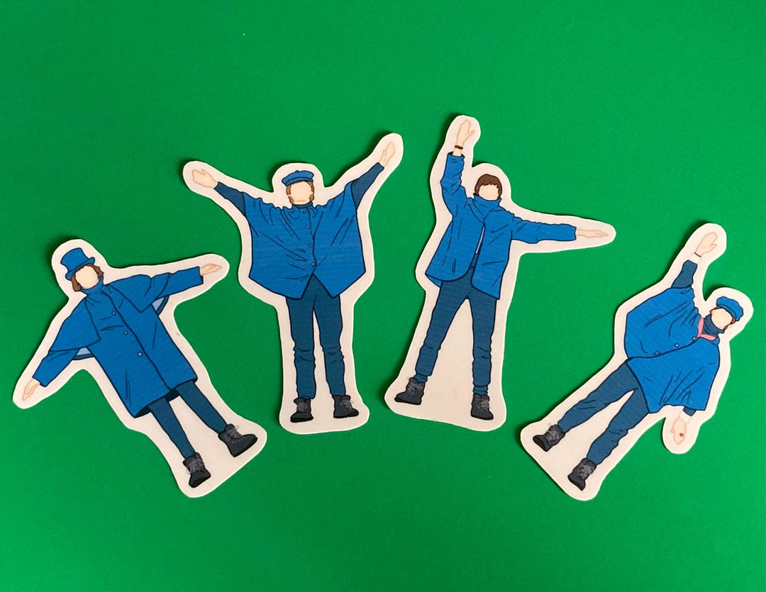 Beatles Help! Sticker Set - Etsy