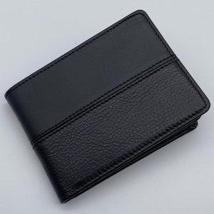 Cartera de cuero personalizada de alta calidad para hombres