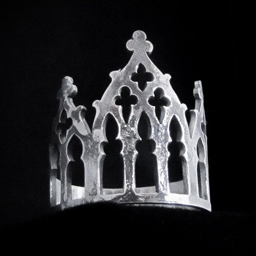 Sterling Silver Cathedral Ring Medieval Gothic Architecture - Etsy