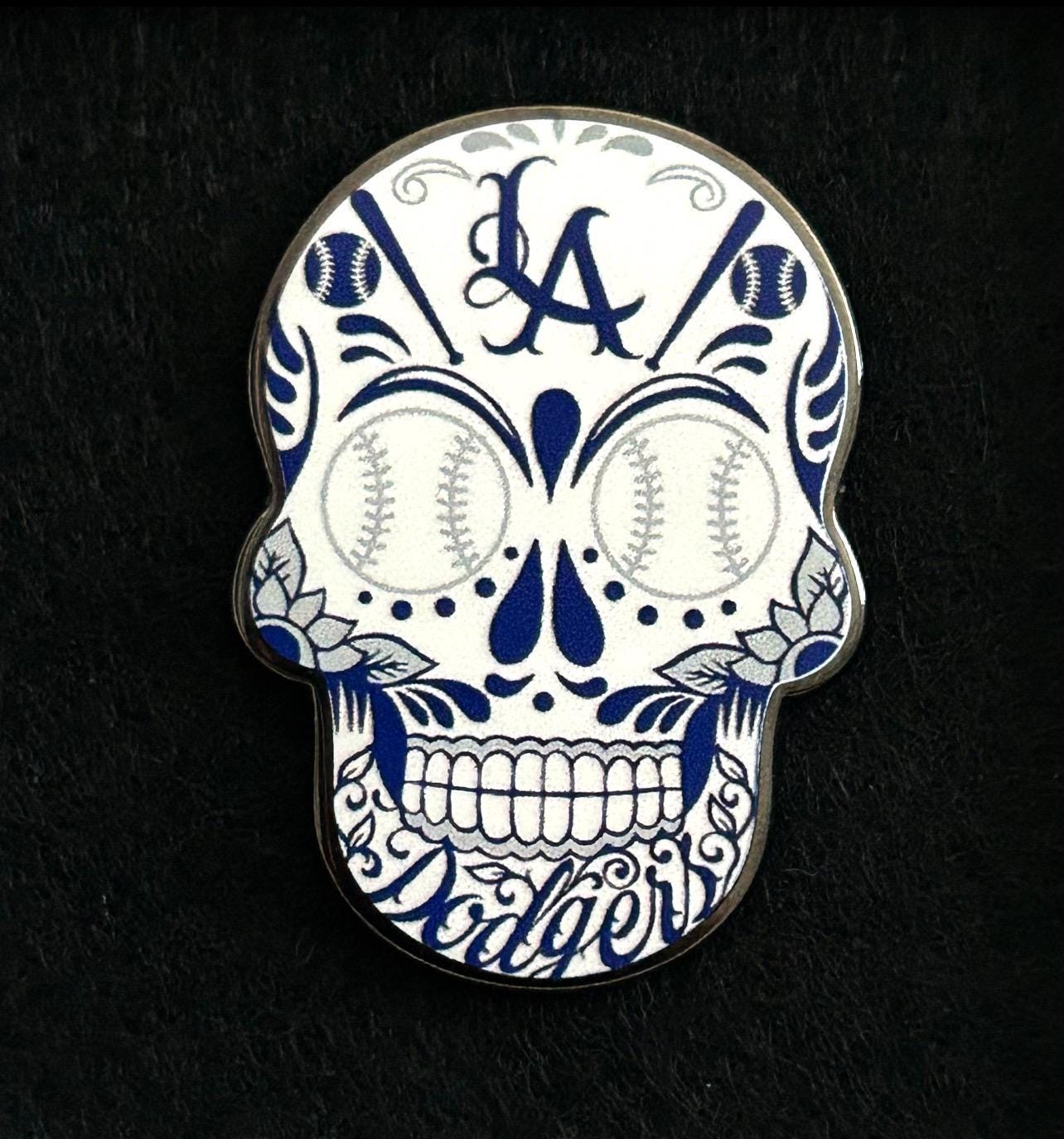□Dia De Los Dodgers Muertos Sugar Skull ディア・デ・ロス