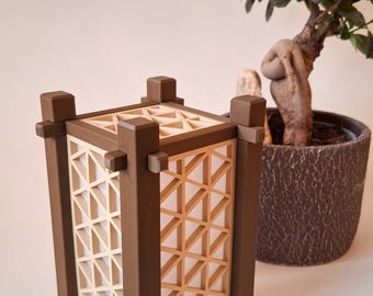 Shoji Kumiko Japanse lamp - Sfeerverlichting voor huisdecoratie