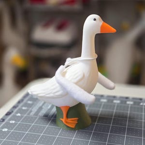 Poseable Goose Wings for 6 - 9&quot; Desk Goose  | Accessories | Wings Only | (goose not included)