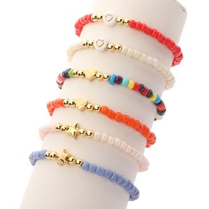 Personalized Beaded Name Bracelet: Custom Friendship Jewelry