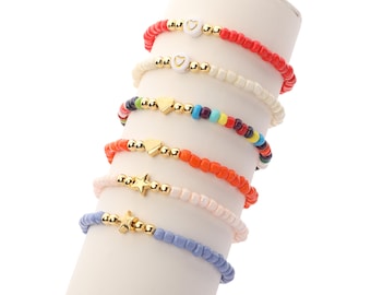 Personalized Beaded Name Bracelet: Custom Friendship Jewelry