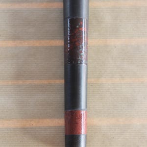 Bucchero chillum with glaze