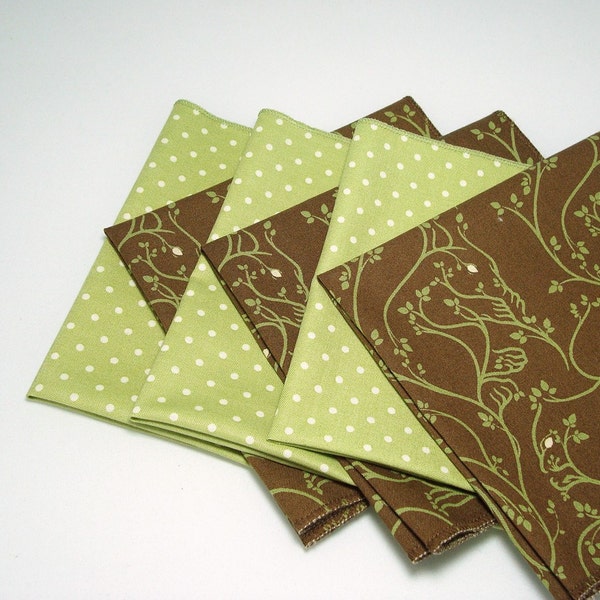 I Spy Squirrels - Cotton - Reusable - Dinner Napkins - set of 6