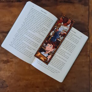 Ratatouille Bookmark, Disney Pixar, Anyone Can Cook, Remy Alfredo Linguini Gustavo