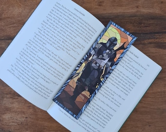 Mandalorian Bookmark, Star Wars Mando Din Djarin