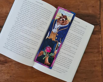 Beast Bookmark, Beauty and the Beast, Disney Prince