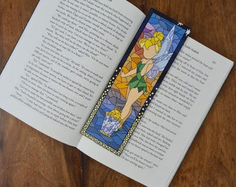 Tinkerbell Bookmark, Disney Peter Pan, Fairy Dust, Lantern