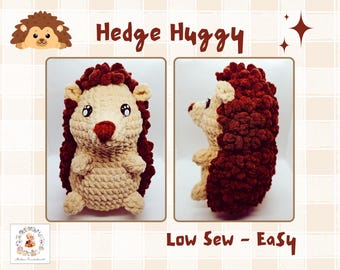 Hedgehog Crochet Pattern, Cute Plush Hedgehog  Crochet Pdf, Hedgehog Plushie, Hedgehog crochet toy, Animal Crochet Amigurumi, Easy Pattern