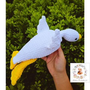 Goose crochet pattern Amigurumi goose plush pattern toy Goose stuffed animal crochet bird, Little Goose Crochet Pattern, Amigurumi PDF File