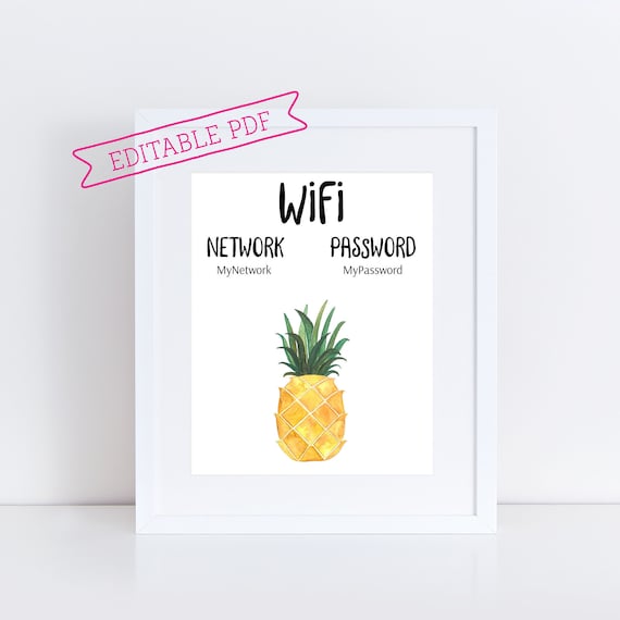 Editable Pineapple Wifi Indicator, Printable Wifi Pword and Community Signal, Yellow Visitor Place Indicator, Instantaneous Down load, Do-it-yourself Wifi PDF photograph about Printable Wifi Sign named Editable Pineapple Wifi Indication, Printable Wifi Pword and Community Signal, Yellow Visitor Area Signal, Instantaneous Obtain, Do-it-yourself Wifi PDF