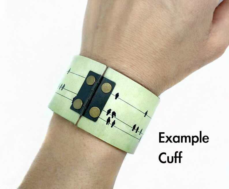 RBG Cuff I Dissent Black Leather Womens Rights Bracelet Ruth Bader Ginsburg Political Equality image 2