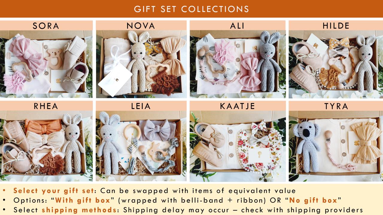 Welcome Baby Gift Box - Personalised Gender Neutral Newborn Gift for ...
