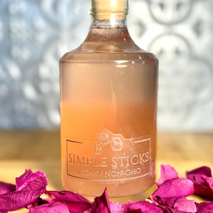 Gourmet Simple Syrup for Cocktails, Mocktails, Seltzers, Teas, Coffees, Lattes, Lemonades / More than 10 flavors available! 12 ounces