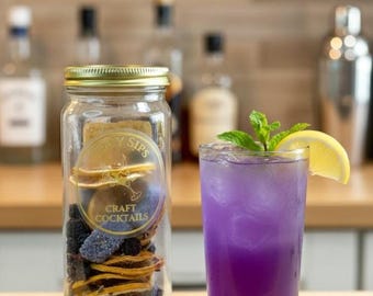 Lemon Lavender Infusion Kit for Cocktails - Unique Drink Gift