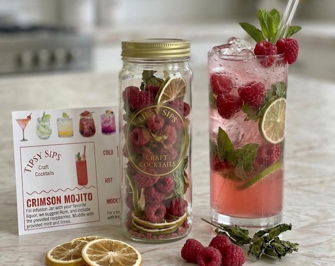 Cocktail Infusion Kit: Cocktail in a Jar, Alcohol Infuser, Mixology